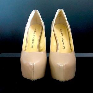 Chinese Laundry size 6.5 cream color heels